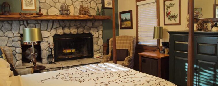 Fireplace Premium King Suites